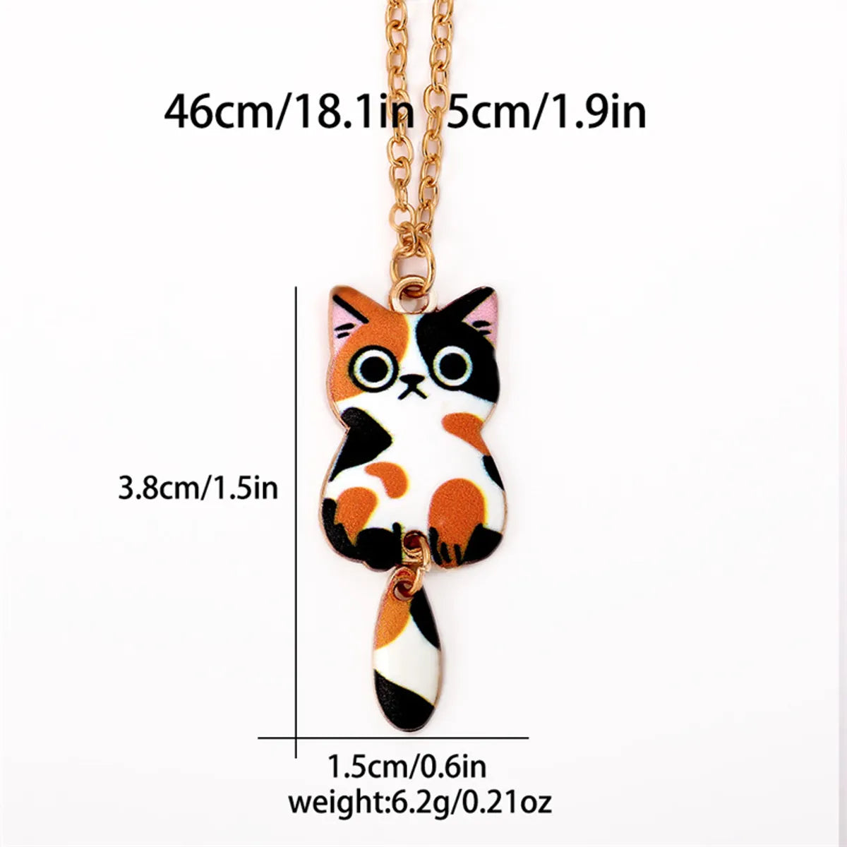 Cartoon Style Cute Animal Cat Alloy Wholesale Earrings Necklace Jewelry Set