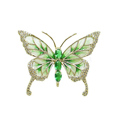 Cartoon Style Cute Animal Insect Bee Alloy Enamel Plating Inlay Rhinestones Unisex Brooches