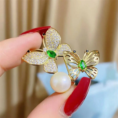 Cartoon Style Cute Animal Insect Bee Alloy Enamel Plating Inlay Rhinestones Unisex Brooches