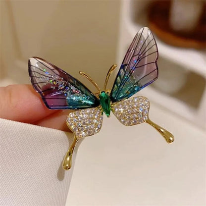 Cartoon Style Cute Animal Insect Bee Alloy Enamel Plating Inlay Rhinestones Unisex Brooches