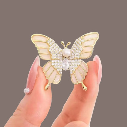 Cartoon Style Cute Animal Insect Bee Alloy Enamel Plating Inlay Rhinestones Unisex Brooches