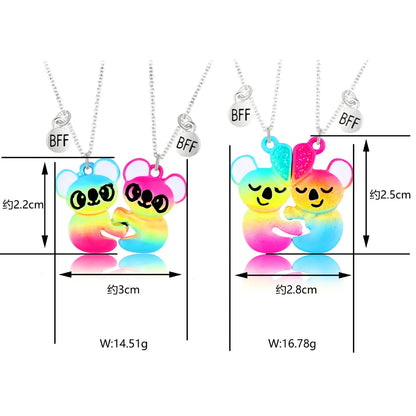 Cartoon Style Cute Animal  Alloy Girl'S Pendant Necklace