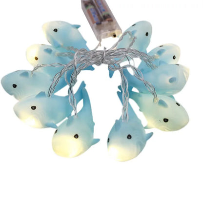 Cartoon Style Cute Animal Vinyl Party String Lights