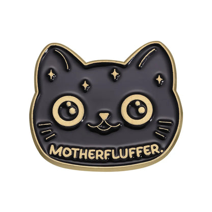 Cartoon Style Cute Book Moon Cat Alloy Plating Unisex Brooches