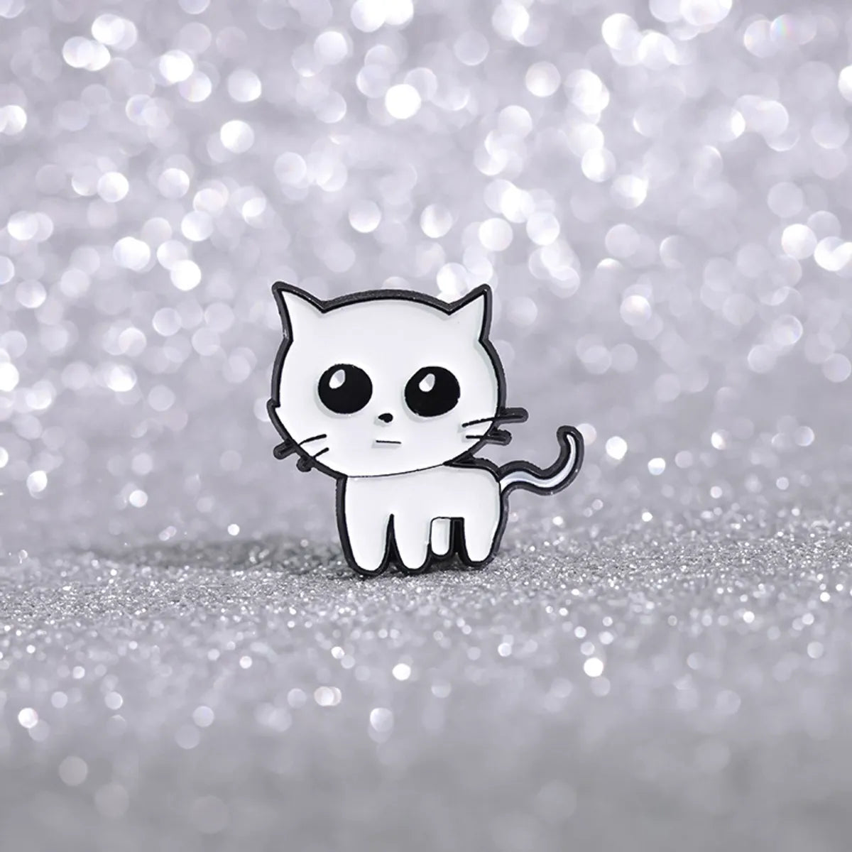 Cartoon Style Cute Cat Alloy Plating Unisex Brooches