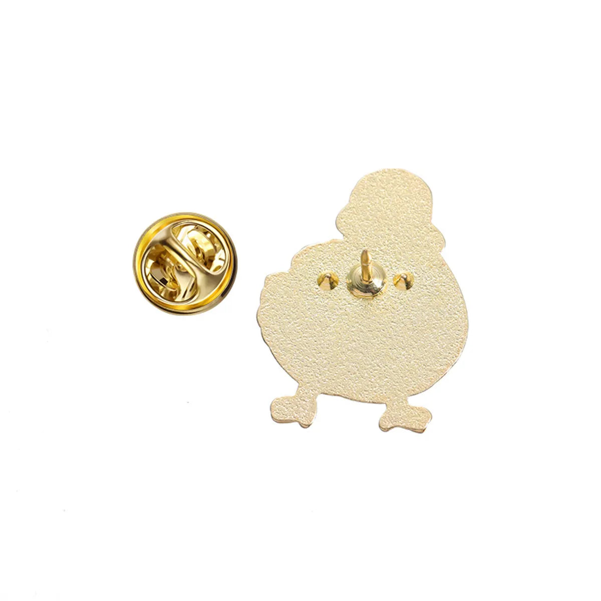 Cartoon Style Cute Cowboy Style Duck Alloy Stamping Stoving Varnish Plating Women'S Brooches