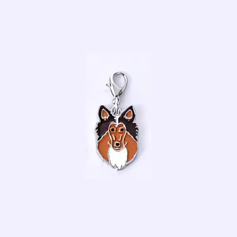 Cartoon Style Cute Dog Metal Unisex Bag Pendant Keychain