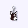 Cartoon Style Cute Dog Metal Unisex Bag Pendant Keychain