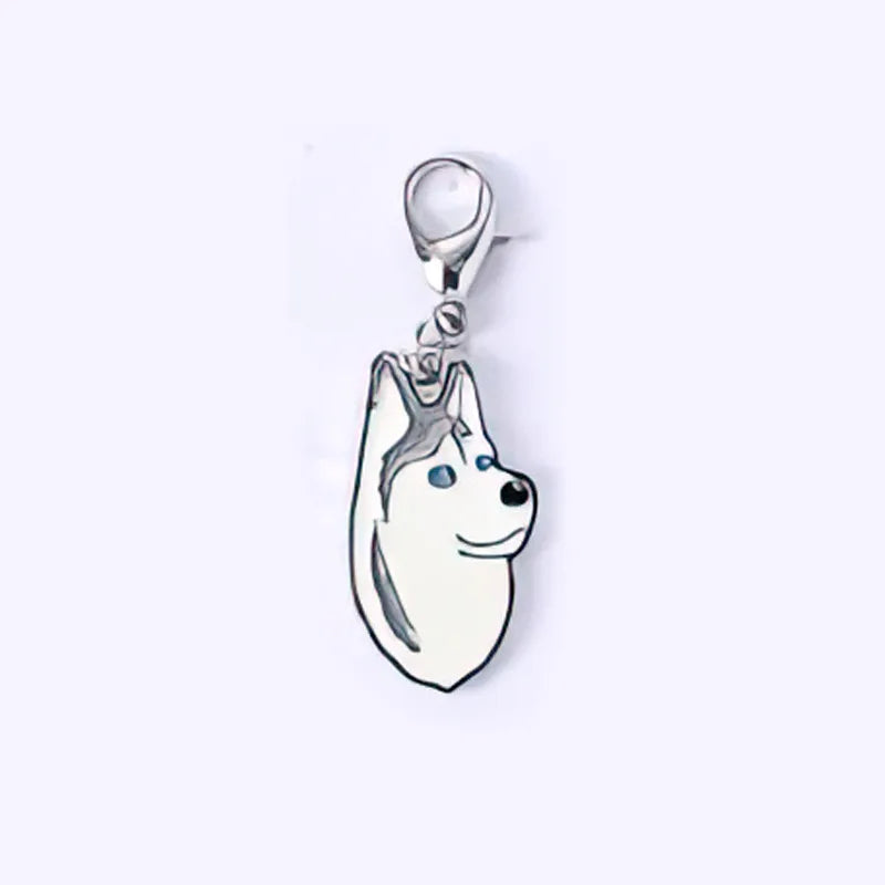 Cartoon Style Cute Dog Metal Unisex Bag Pendant Keychain