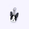 Cartoon Style Cute Dog Metal Unisex Bag Pendant Keychain