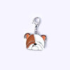 Cartoon Style Cute Dog Metal Unisex Bag Pendant Keychain