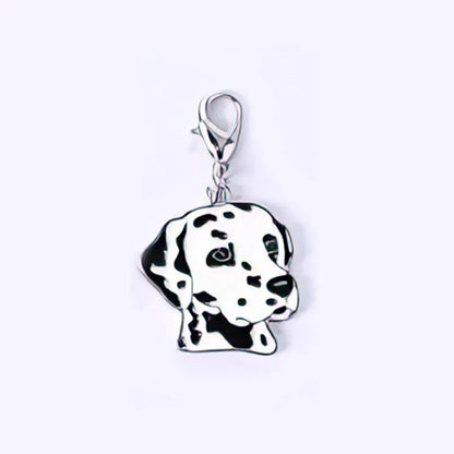 Cartoon Style Cute Dog Metal Unisex Bag Pendant Keychain