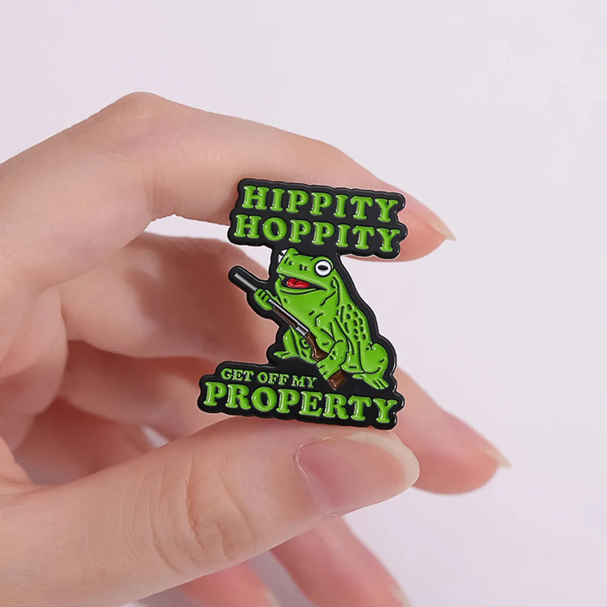 Cartoon Style Cute Letter Frog Alloy Plating Unisex Brooches