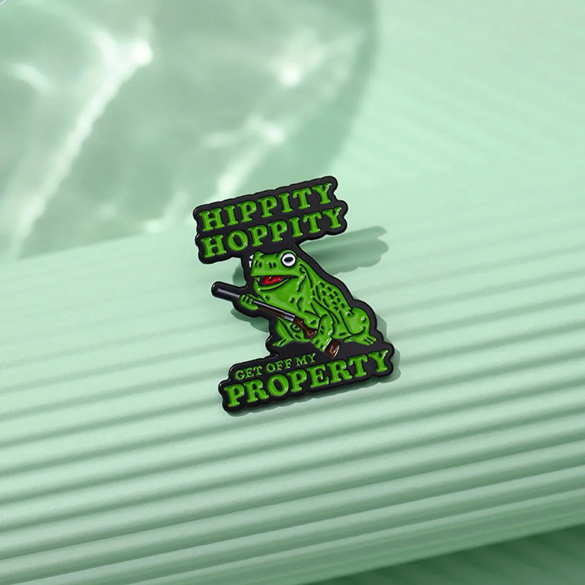 Cartoon Style Cute Letter Frog Alloy Plating Unisex Brooches