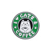 Cartoon Style Cute Modern Style Letter Cup Cat Alloy Plating Unisex Brooches