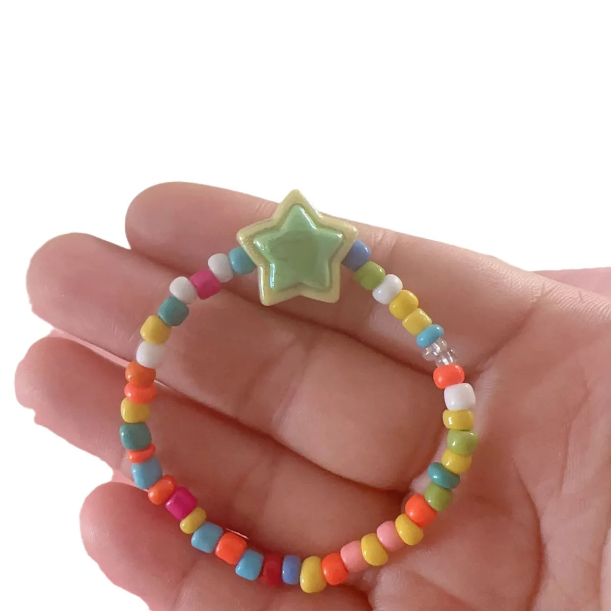 Cartoon Style Cute Star Flower Butterfly Plastic Wholesale Bracelets