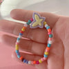 Cartoon Style Cute Star Flower Butterfly Plastic Wholesale Bracelets