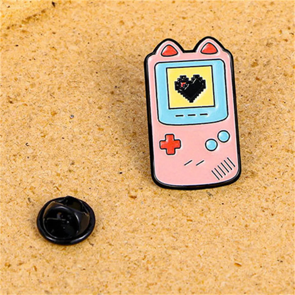 Cartoon Style Cute Sweet Color Block Alloy Unisex Brooches