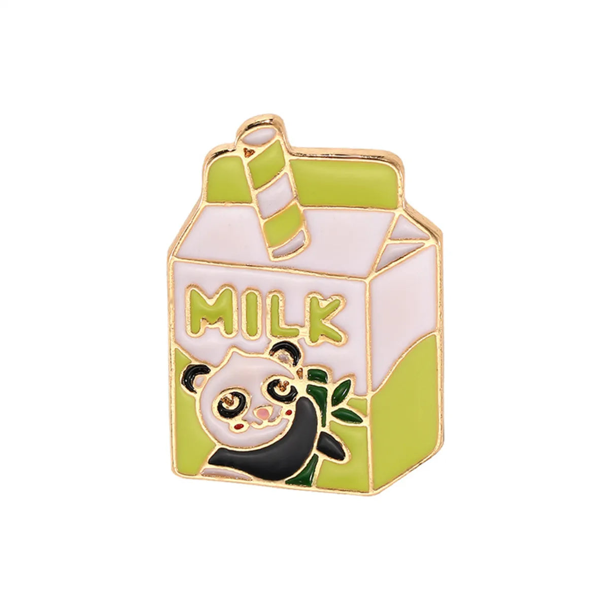 Cartoon Style Cute Sweet Letter Cat Box Alloy Enamel Plating Unisex Brooches Collar Pin