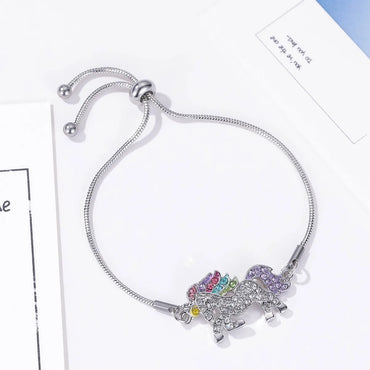 Cartoon Style Cute  Alloy Inlay Zircon Kid'S Bracelets