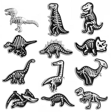 Cartoon Style Dinosaur Alloy Plating Unisex Brooches