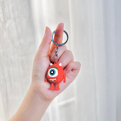 Cartoon Style Eye PVC Unisex Keychain