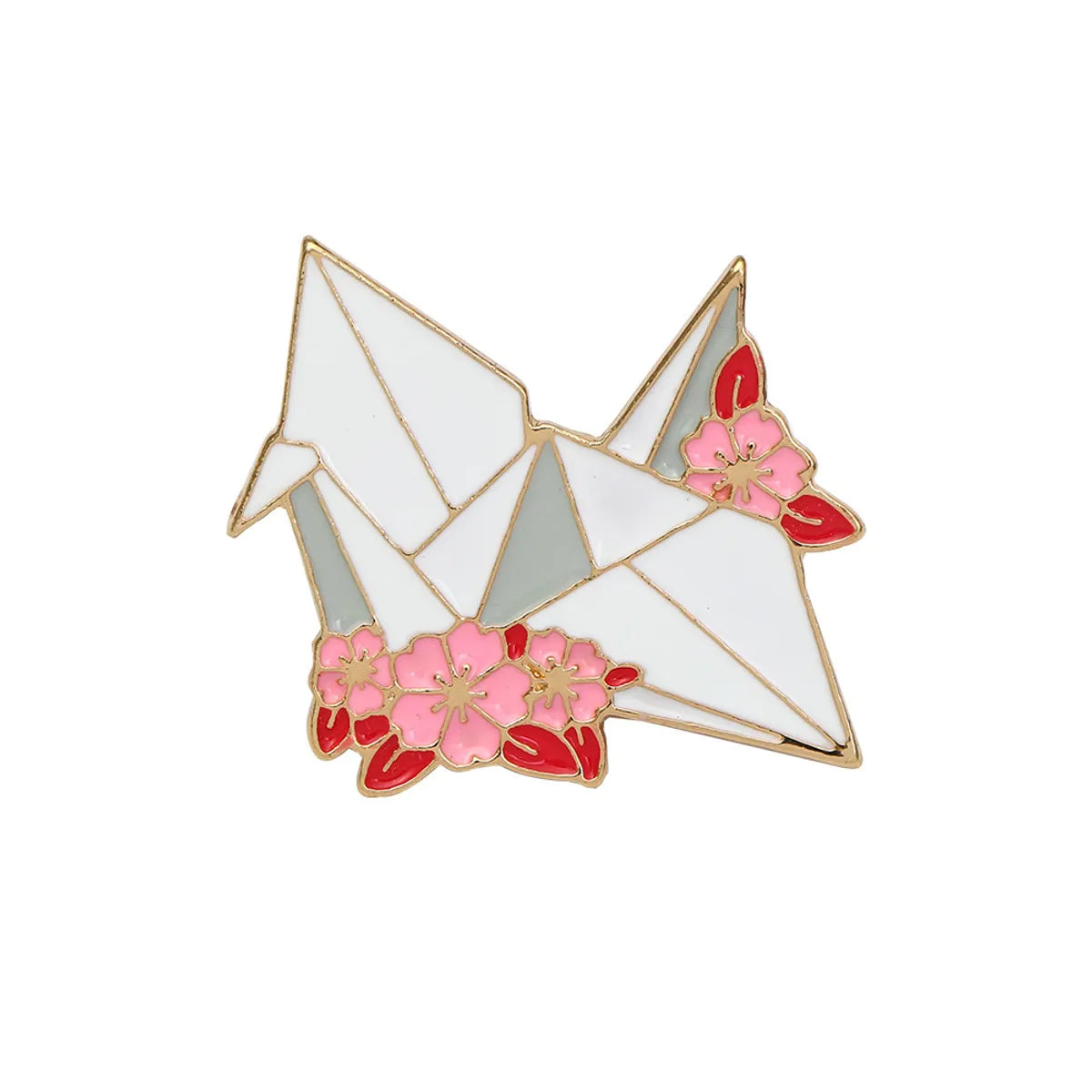 Cartoon Style Flower Alloy Enamel Unisex Brooches