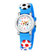 Cartoon Style Football Buckle Quartz Kids Watches