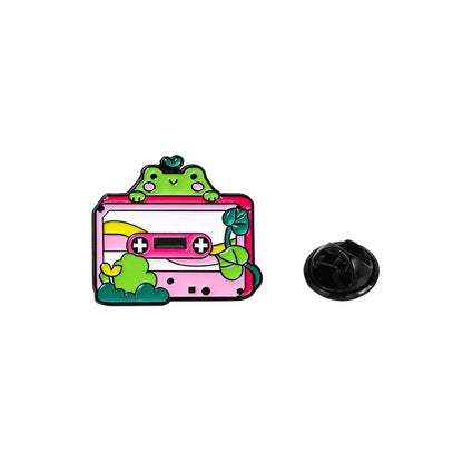 Cartoon Style Frog Alloy Unisex Brooches