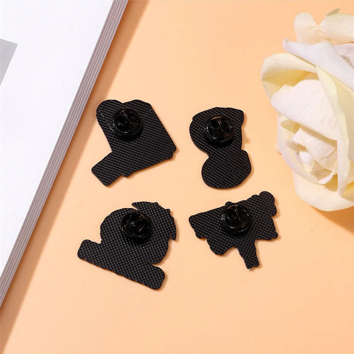 Cartoon Style Funny Artistic Organ Brain Letter Alloy Stamping Stoving Varnish Plating Unisex Corsage Brooches Collar Pin