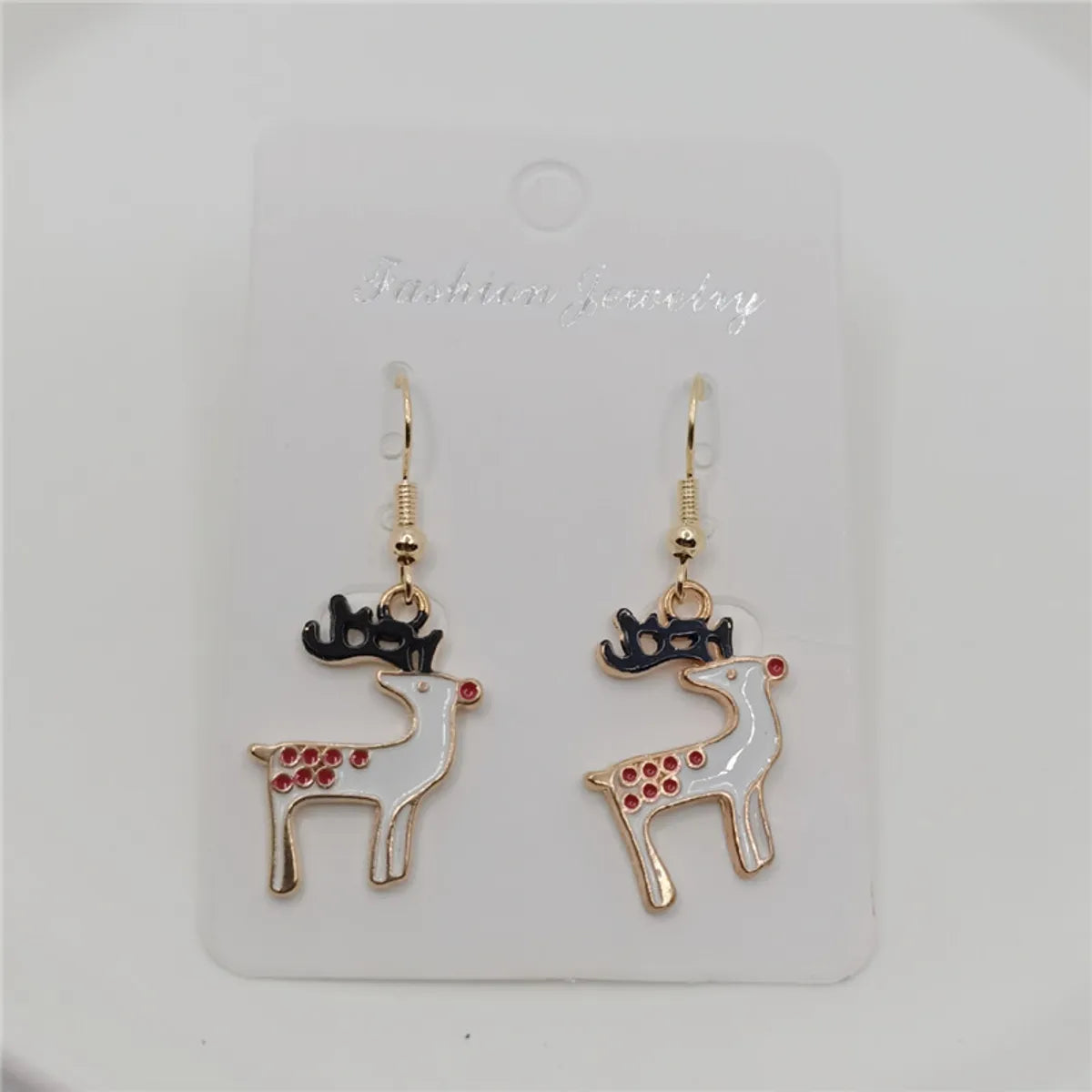 Cartoon Style Geometric Alloy Plating Women'S Earrings 1 Pair