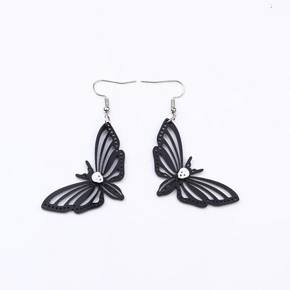 Cartoon Style Geometric Arylic Patchwork Drop Earrings