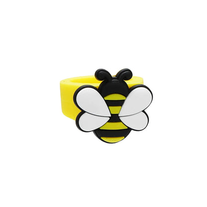 Cartoon Style Geometric Bee Pvc Party Holiday