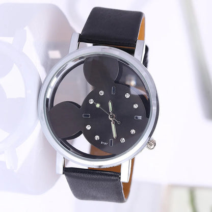 Cartoon Style Geometric Buckle Quartz Women'S Watches