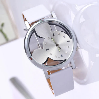 Cartoon Style Geometric Buckle Quartz Women'S Watches