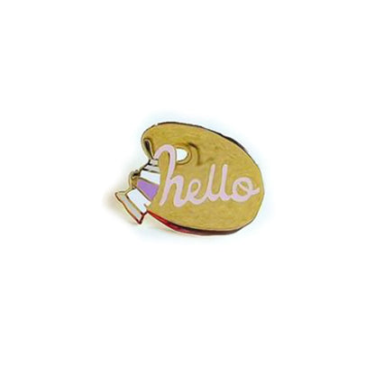 Cartoon Style Geometric Letter Heart Shape Alloy Enamel Unisex Brooches