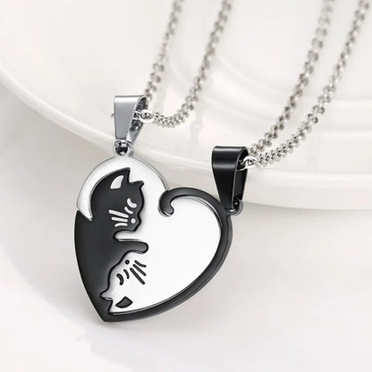 Cartoon Style Geometric Stainless Steel Titanium Steel Plating Metal Pendant Necklace 1 Piece