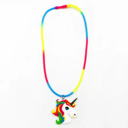 Cartoon Style Geometric Synthetic Resin Necklace