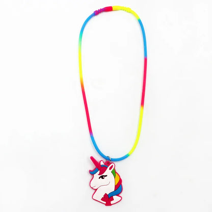 Cartoon Style Geometric Synthetic Resin Necklace