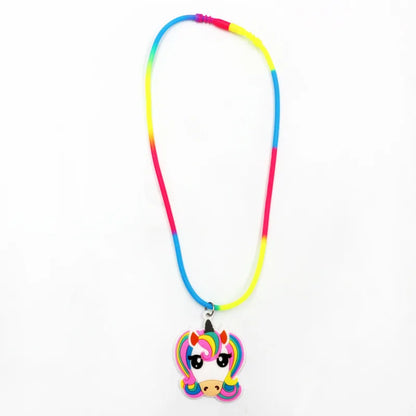 Cartoon Style Geometric Synthetic Resin Necklace