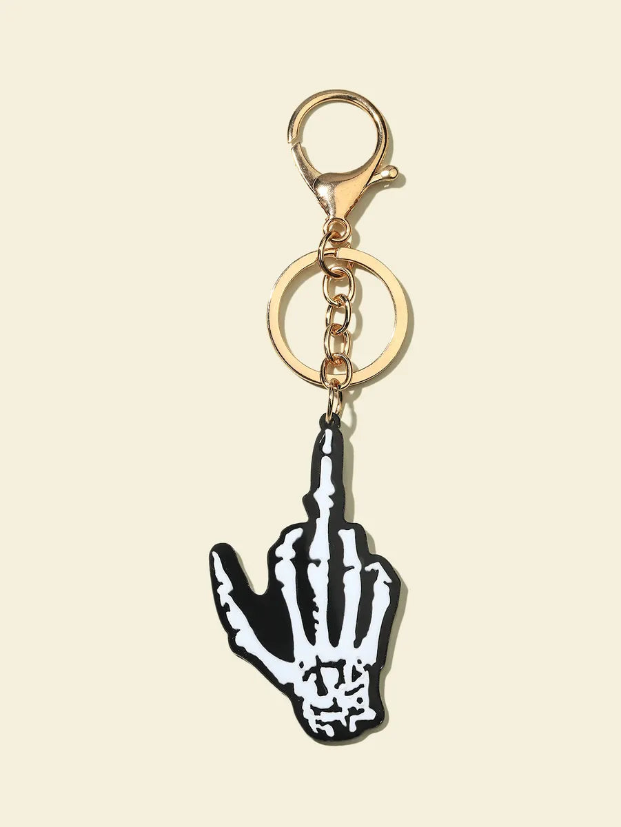 Cartoon Style Hand Arylic Halloween Unisex Bag Pendant Keychain