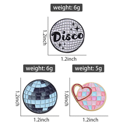 Cartoon Style Heart Shape Ball Alloy Plating Unisex Brooches