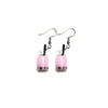 Cartoon Style IG Style Candy Strawberry Dice Resin Women'S Earrings Necklace