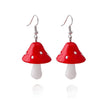 Cartoon Style IG Style Candy Strawberry Dice Resin Women'S Earrings Necklace