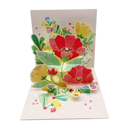 Cartoon Style Letter Bow Knot Paper Party Festival Card