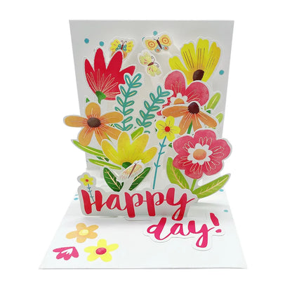 Cartoon Style Letter Bow Knot Paper Party Festival Card