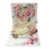 Cartoon Style Letter Bow Knot Paper Party Festival Card