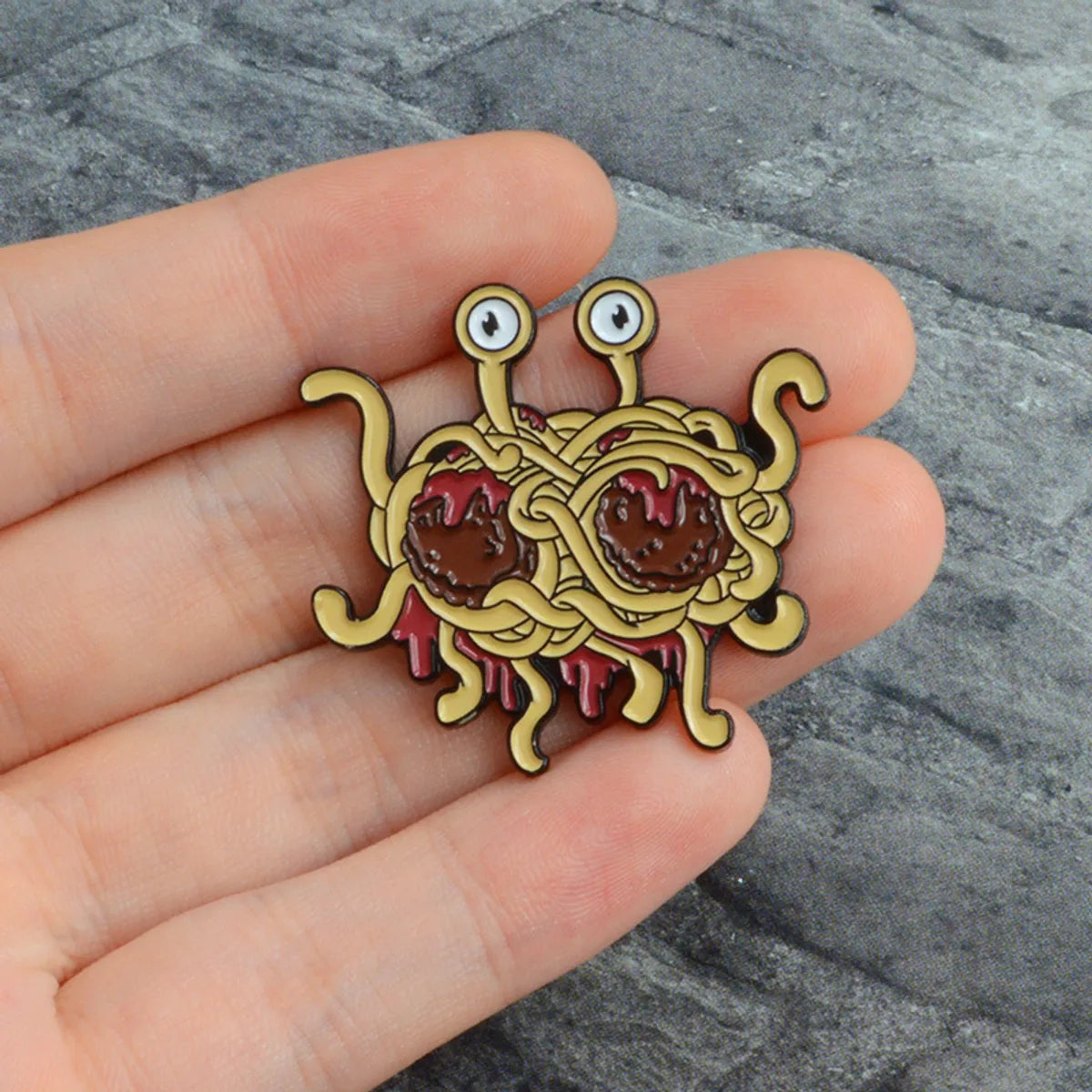 Cartoon Style Monster Alloy Enamel Stoving Varnish Unisex Brooches