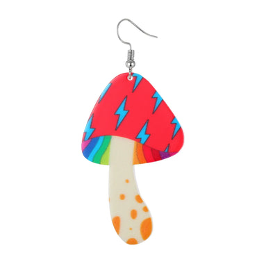 Cartoon Style Mushroom Arylic Women'S Drop Earrings 1 Pair