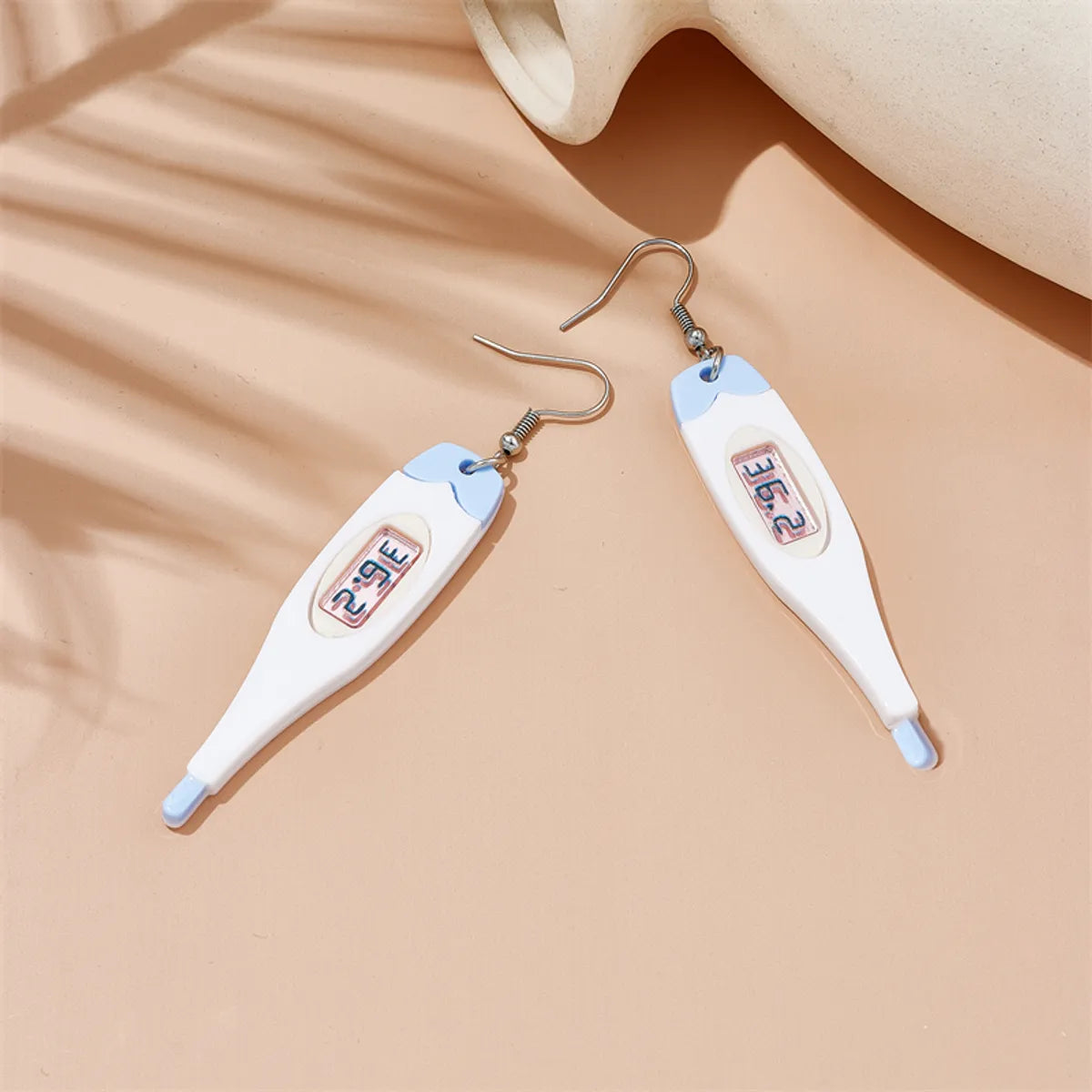 Cartoon Style Novelty Thermometer Arylic Three-dimensional Women's Drop Earrings